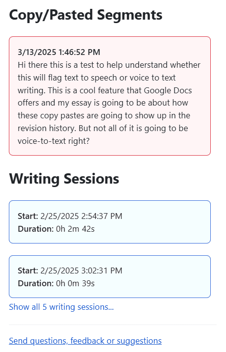 Copy/Paste Session Tracking